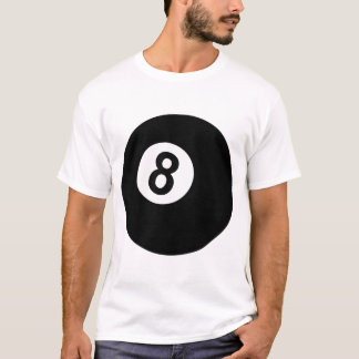 T-shirt 8 Ball Sticker Decal