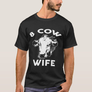 T-shirt 8 Épouse de vache Funny Mormon Lds Idée V2