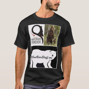 T-SHIRT 8 OURS POUR JAMAIS COOL BOIRE STUFF DOUBLE STYLE