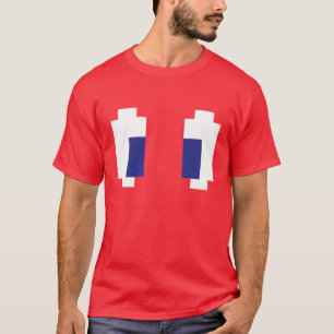 T-shirt 8 yeux de Manga de pixel de bit