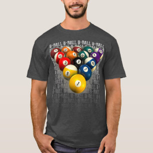 T-SHIRT 8BALL POOL TEAM