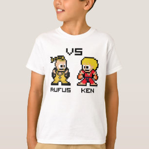 T-shirt 8bit Rufus CONTRE Ken