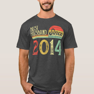 T-shirt 8e anniversaire du Mariage s, meilleur mari depuis