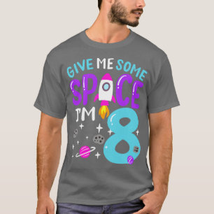 T-shirt 8e anniversaire Space Rocket