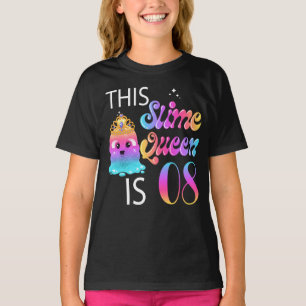 T-shirt 8e Cadeaux d'anniversaire de la Reine-Slime pour f