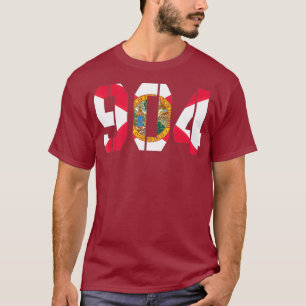 T-shirt 904 Amateurs du drapeau Duval Florida
