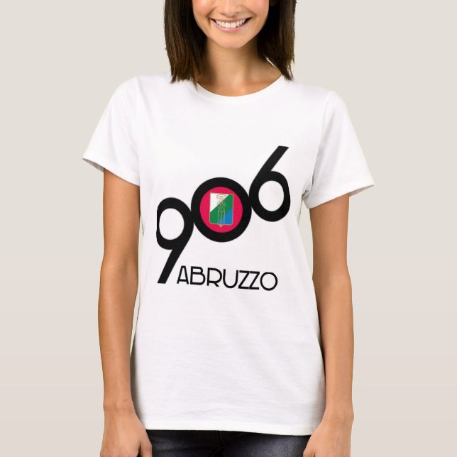T-shirt 906 Abruzzo Yooper Italien (Devant)