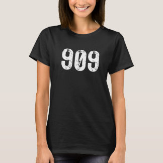 T-shirt 909 Area Code San Bernardino CA Mobile Area Code 9