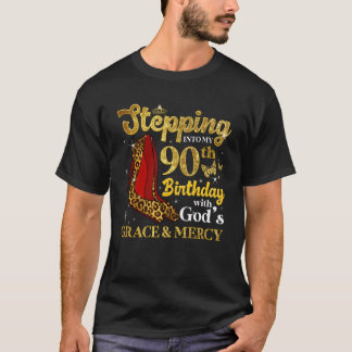 T-shirt 90 Ans À L'Entrée De Mes 90 Ans Filles