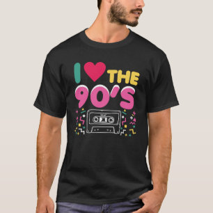T-shirt 90er amour de l'équipement I les années 90 rétro