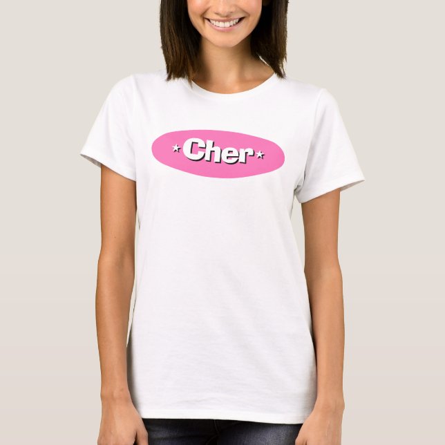 T-shirt 90s Ado Comédie Movie rose blanc Votre nom Logo (Devant)