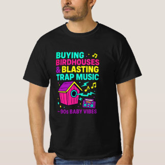 T-shirt 90s Baby Birdhouse Vibes Tee