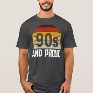T-shirt 90s Et Fière Rétro