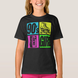 T-shirt 90s Girl 1990s Fashion 90 Theme Party 90s