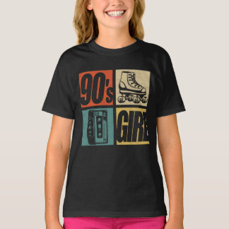 T-shirt 90s Girl 1990s Fashion 90 Theme Party 90s