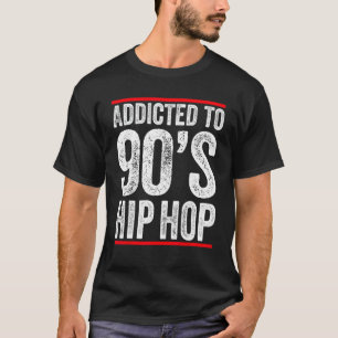 T-shirt 90s Hip hop Lover Gangster Rap Vêtements Vieux éco