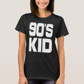 T-shirt 90's Kid Costume  Vintage Retro Party 1