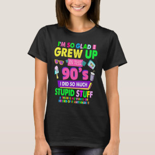 T-shirt 90s Pour Femmes Rave Outfit & 90s Festival Costume