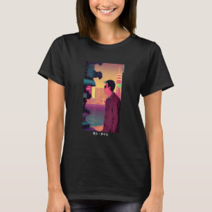 T-shirt 90's Rétro Japonais Vaporwave Otaku Esthétique 1