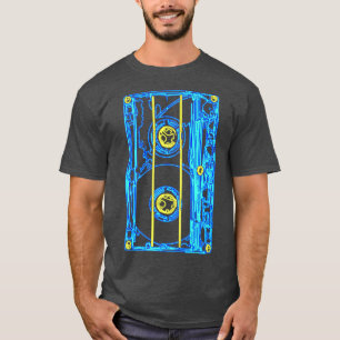 T-shirt 90s tenue Cassette Bande Disco Costume 90s