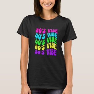 T-shirt 90s Vibe Retro Vintage 1990s 90s Styles Party Musi
