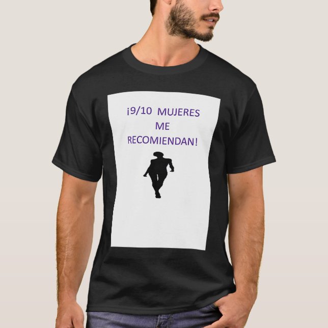 T-shirt 910 mujeres me recomiendan (Devant)