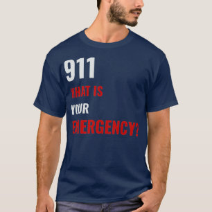 T-shirt 911 Cadeaux de premier répondeur du répartiteur 