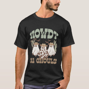 T-shirt 911 Dispatcher Dispatch Ghouls Halloween Ghost Wes