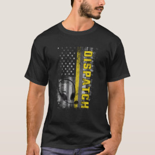 T-shirt 911 Expéditeur de premier répondeur