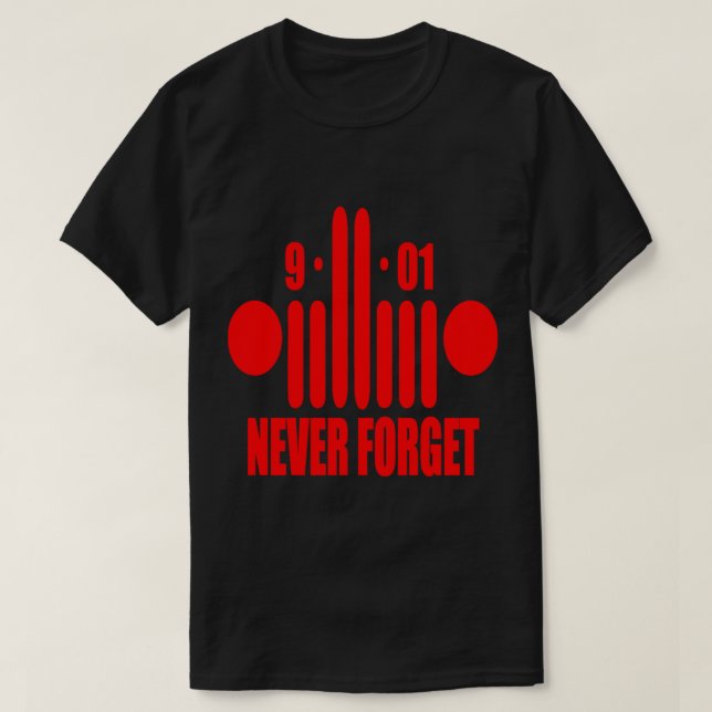 T-shirt 911 N'OUBLIEZ JAMAIS, Vol 93 National Memorial,911 (Design devant)