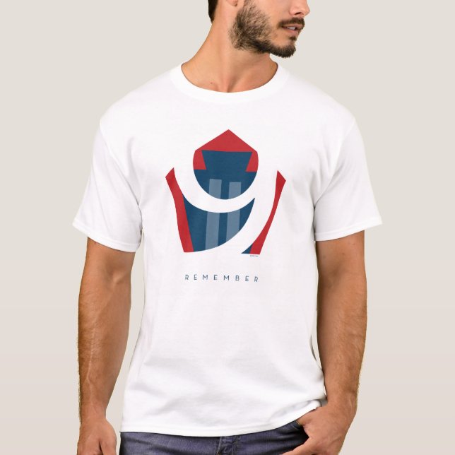 T-shirt 911 Souvenez-vous du 11 septembre (Devant)