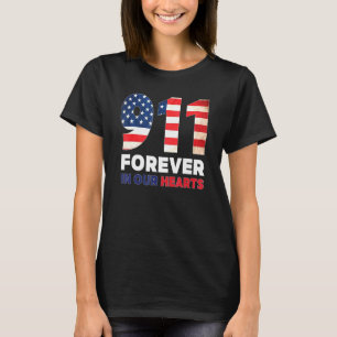 T-shirt 911 Souvenir 11 septembre Tee American Pride