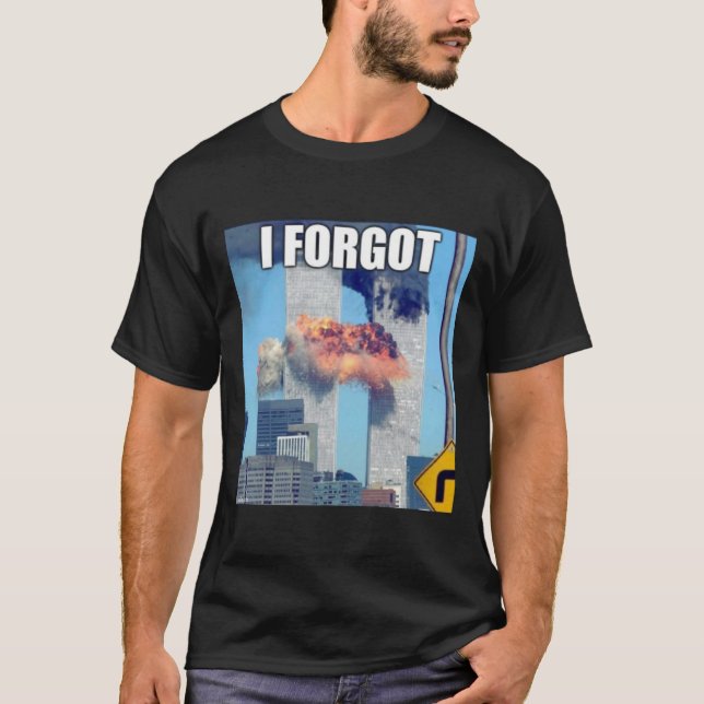 T-shirt 911 toujours se souvenir de la chemise de sensibil (Devant)