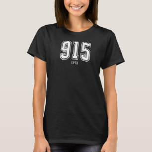 T-shirt 915 El Paso TX Classic Athletic 13