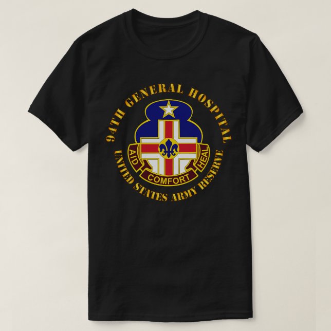 T-shirt 94e Hôpital général TX USAR (Design devant)