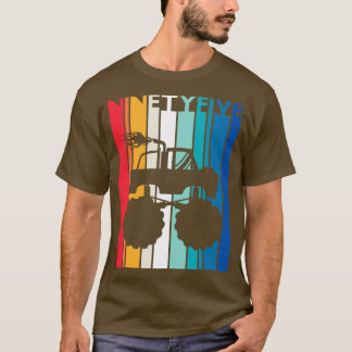 T-shirt 95e anniversaire Gift Monster Chemise de Camion 95