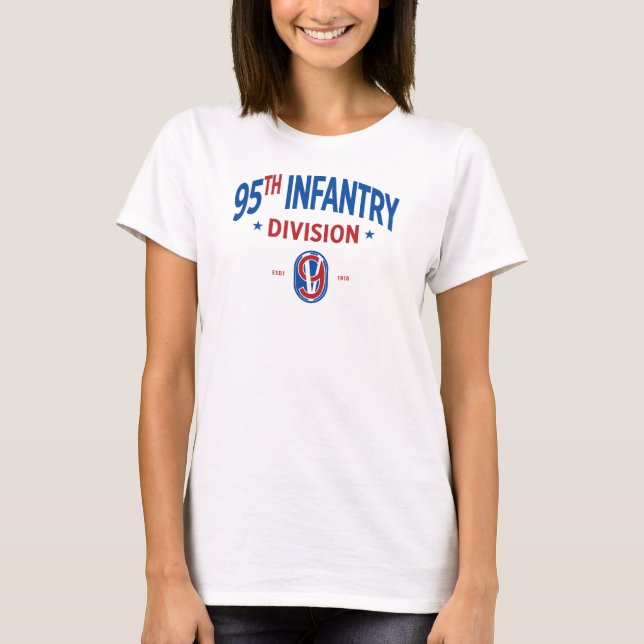 T-shirt 95e division d'infanterie Femmes de la division "I (Devant)