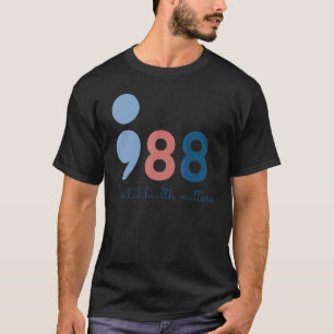 T-shirt 988 La santé mentale, les questions de prévention 