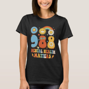 T-shirt 988 Problèmes de santé mentale Prévention du suici