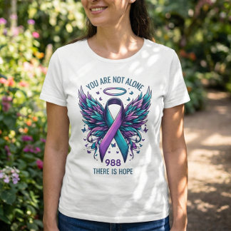T-shirt 988 Suicide Prevention You Matter Ribbon Support