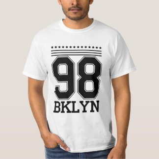 T-shirt 98 BKLYN : Vibes Vintages, Style intemporel