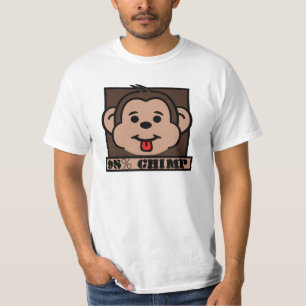 T-shirt 98% Chimp, Chimpanzé