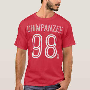 T-shirt 98 Chimpanzé Monkey Evolution Science Silly Funny