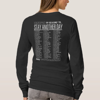T-shirt 99 raisons de rester un jour de plus - Santé menta