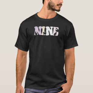 T-shirt 9 An Vieux Cute Chat Anniversaire Fille 9e B jour