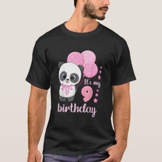 T-shirt 9 Panda K Ballons C'est Mon 9E