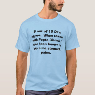 T-shirt 9 sur le Dr. 10 conviennent. Une fois pris avec