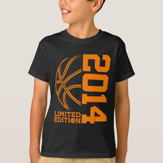 T-shirt 9e ANNIVERSAIRE BASKETBALL LIMITED EDITION 2014 (Devant)