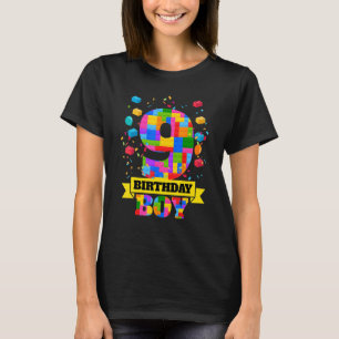 T-shirt 9e anniversaire Bâtiment de 9 ans Garçons Enfants