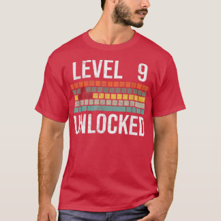 T-shirt 9e anniversaire Joueur Anniversaire pour les garço